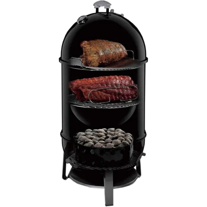 Weber Smokey Mountain Cooker 18-Inch Charcoal Smoker - 721001 can be found at the following stores