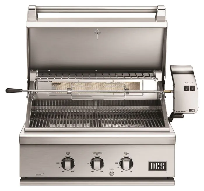 DCS Series 7 Traditional 30-inch Built-In Gas Grill with Rotisserie - Propane - BH1-30R-L