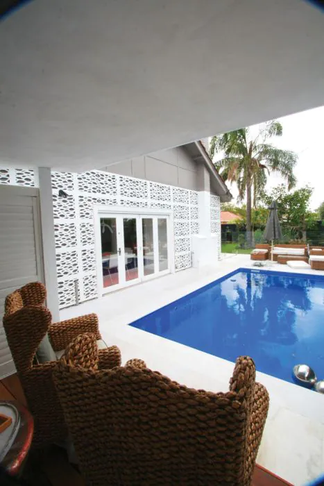 Outdeco Decorative Modular Privacy Screen Panel - Leafstream