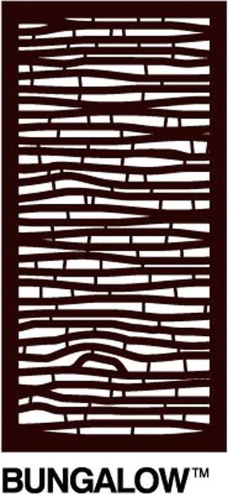 Outdeco Decorative Modular Privacy Screen Panel - Bungalow