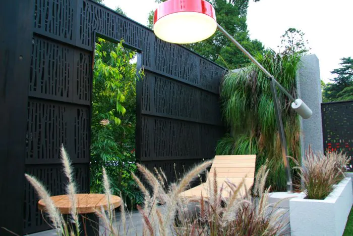 Outdeco Decorative Modular Privacy Screen Panel - Marakesh