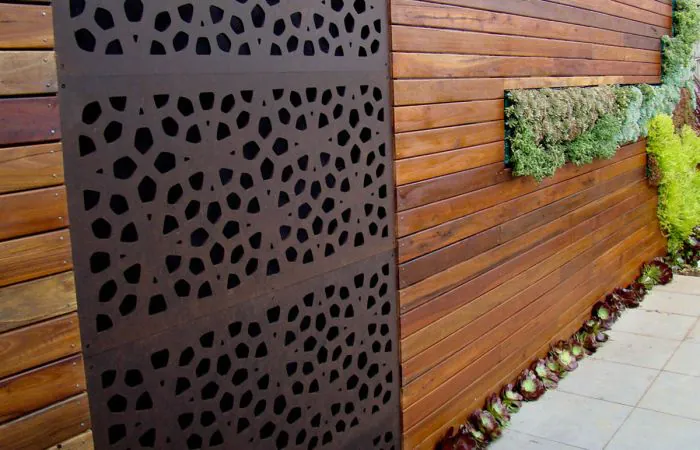 Outdeco Decorative Modular Privacy Screen Panel - Marakesh