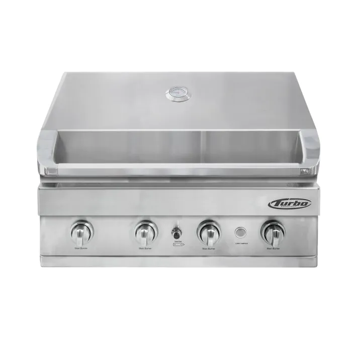 Turbo 32" 4-Burner Built-In BBQ Gas Grill - Natural Gas - BTH3221NG can be found at the following stores