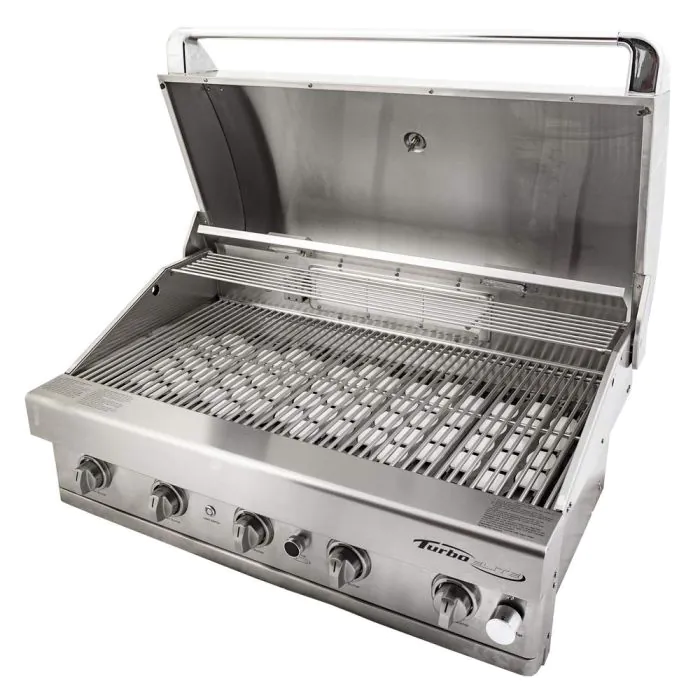 Turbo Elite 38" 5-Burner Built-In BBQ Gas Grill - Propane - BTE3821LP can be found at the following stores