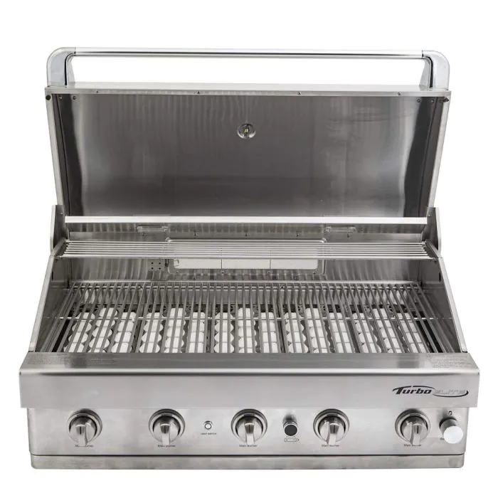 Turbo Elite 38" 5-Burner Built-In BBQ Gas Grill - Natural Gas - BTE3821NG can be found at the following stores