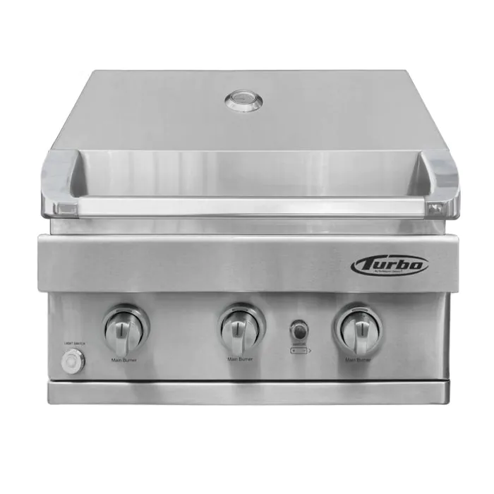 Turbo 26" 3-Burner Built-In BBQ Gas Grill - Propane - BTH2621LP can be found at the following stores