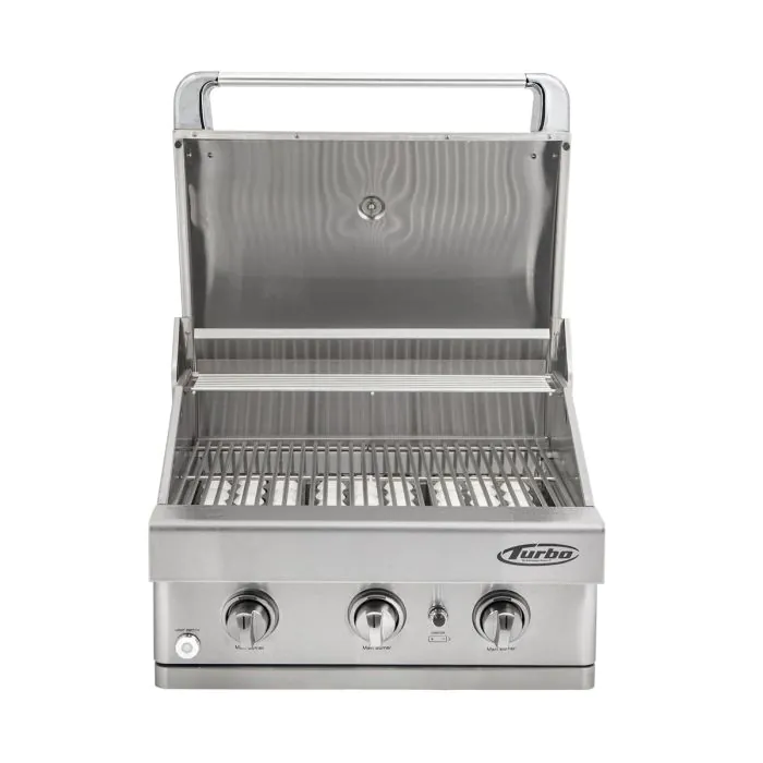 Turbo 26" 3-Burner Built-In BBQ Gas Grill - Natural Gas - BTH2621NG can be found at the following stores