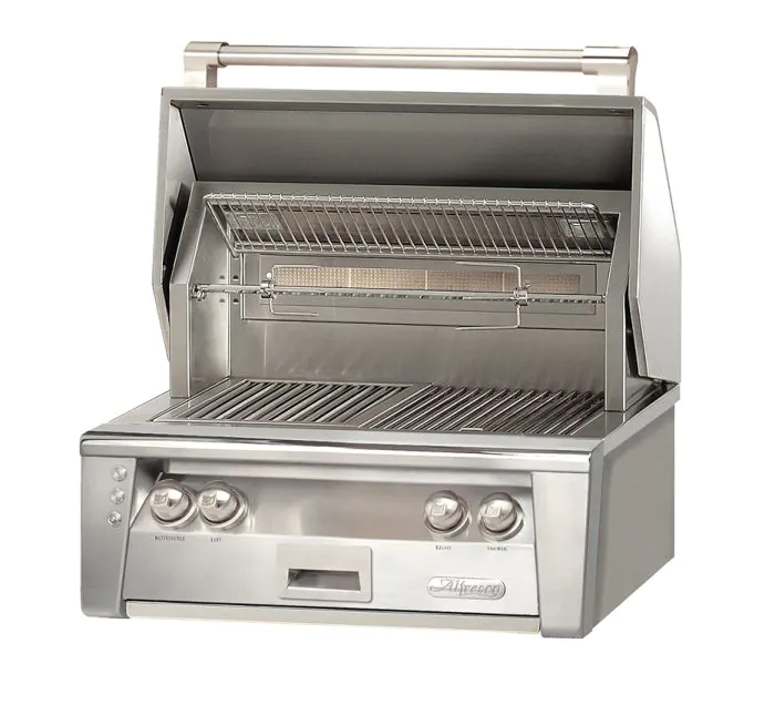 Alfresco ALXE 30-inch Built-In Gas BBQ Grill - Natural Gas - ALXE-30-NG