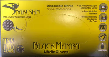 Black Mamba Industrial Strength Nitrile Gloves - XL - 100 Gloves can be found at the following stores