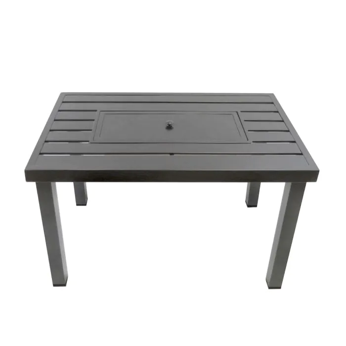 Barbeques Galore Aluminum Table - Grey can be found at the following stores