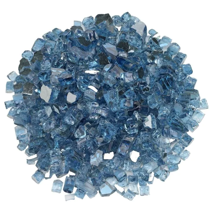 American Fireglass 14" Pacific Blue Reflective 10lbs - AFF-PABLRF-10-J can be found at the following stores