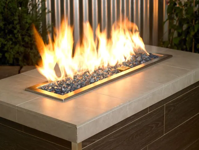 American Fireglass 14" Pacific Blue Reflective 10lbs - AFF-PABLRF-10-J can be found at the following stores