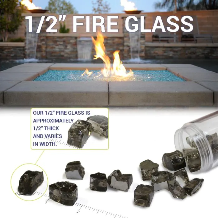 American Fireglass 14" Pacific Blue Reflective 10lbs - AFF-PABLRF-10-J can be found at the following stores