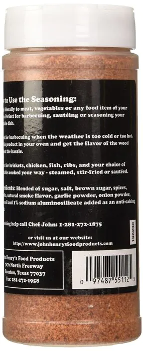 John Henry Hot Pecan Rub 12 oz 3 John Henry Hot Pecan Rub 12 oz