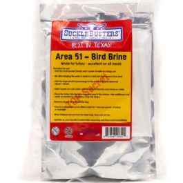 SuckleBusters Area 51 Bird Brine w Brining Bag - SB-6541 can be found at the following stores