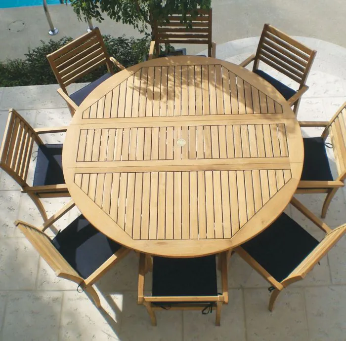 Drop leaf Table 6' - Round - DLT6