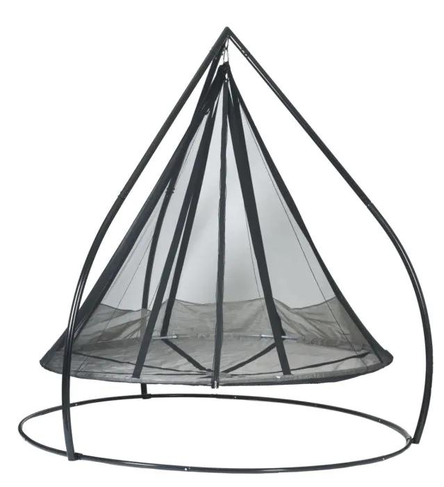 7 FT Dia Hanging Hammock Flying Saucer with Stand - FHFSSVR-SET
