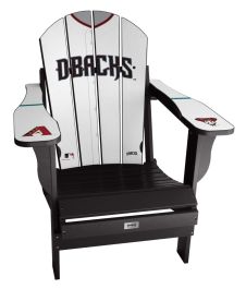 My Custom Sports Chair - Arizona Diamondbacks - Mini White Jersey - MLB001M