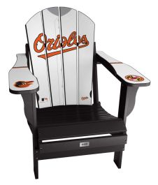 My Custom Sports Chair - Baltimore Orioles - Adult White Jersey - MLB006A