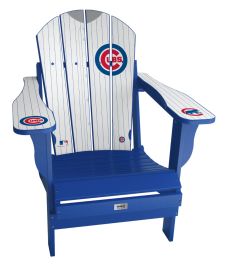 My Custom Sports Chair - Chicago Cubs - Adult White Jersey - MLB010A