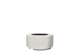 Prism Hardscapes Cilindro Fire Pit - Ultra White - Liquid Propane - PH-706-5LP