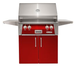 Alfresco 30" Standard Cart - Carmine Red-Gloss - XE-30C-S3002