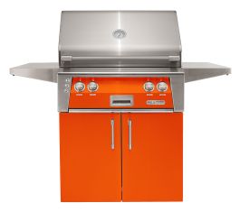 Alfresco 30" Standard Cart - Luminous Orange-Gloss - XE-30C-S2005