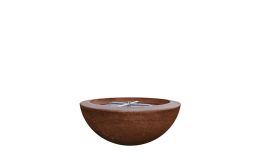 Prism Hardscapes Moderno 2 Fire Pit Bowl- Liquid Propane- Cafe- PH-401-1LP