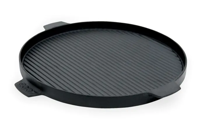 Big Green Egg 14in Dual-Sided Cast Iron Plancha Griddle - 117656