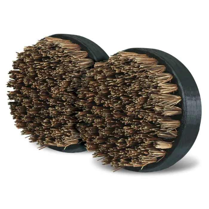 Big Green Egg  SpeediCleanâ„¢ Palmyra Bristle Long-Handle Grid Scrubber - 127129