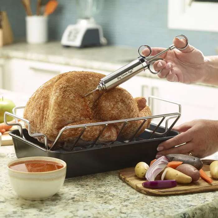 Big Green Egg Stainless Steel Chefâ€™s Flavor Injector - 119537