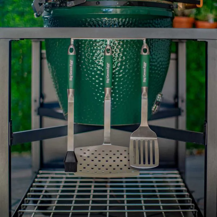 Big Green Egg 3-Piece Stainless Steel Tool Set - 127655