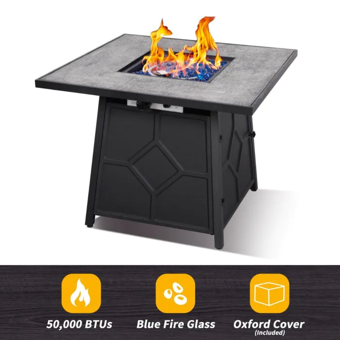 Heatmaxx 32" Gas Fire Table - SRGF12101