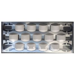 Stainless Steel Flame Tamer with Briquettes - 16.5” (D) x 7.25” (W) can be found at the following stores